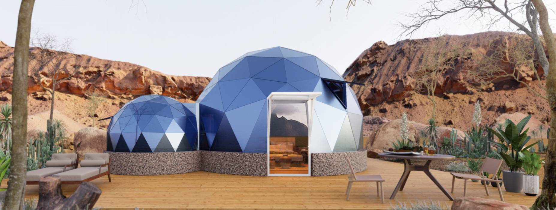 歙县球形智能光伏玻璃星空房